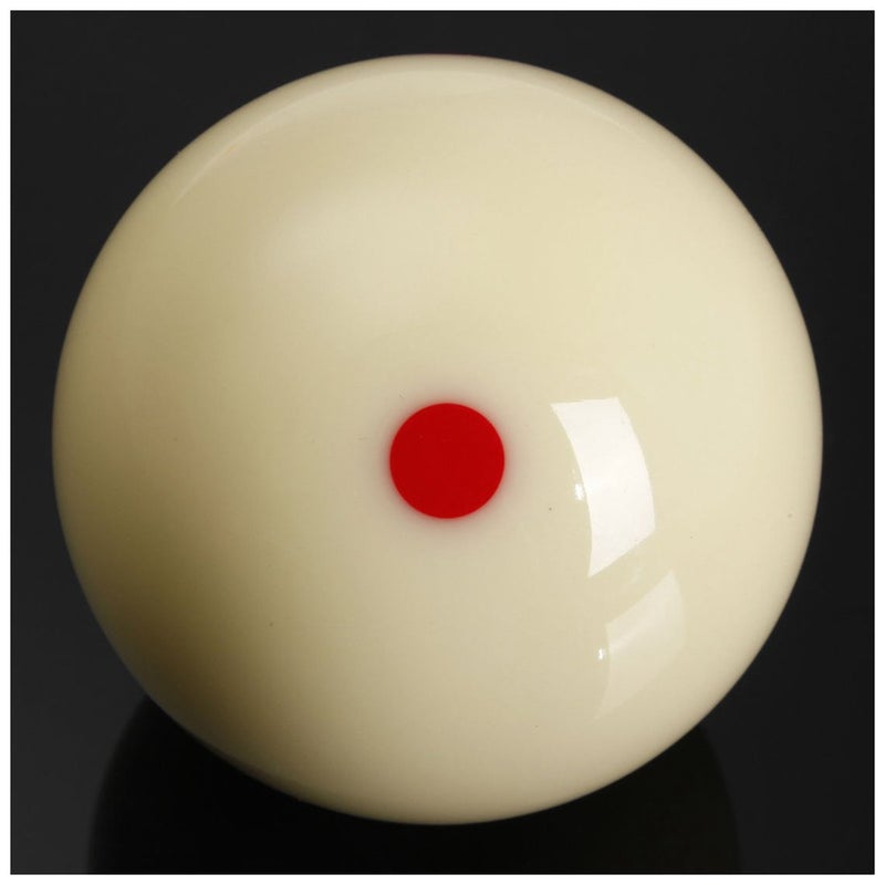 MOOCY Red Dot Cue Ball, AAA-Grade PRO 6 Dot Billiard Practice Training Measle Que Ball - 2 1/4" - Image 4